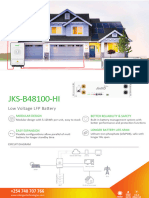 Jinko 4.8Kwh Lithium Battery - Compressed