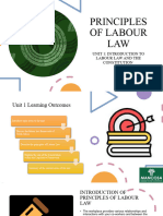 Principles of Labour Law Unit 1 As at 02 March 2024