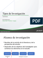 Tipos de Investigación