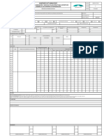 Registro de Medición de Espesor de Pintura. Formato Ingm-Cc-Fo-06