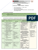 Silabo de Ciencia - Ii Bimestre