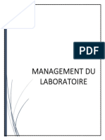 Management Du Laboratoire 2024