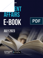 Current Affairs Monthly Capsule - July 2023