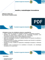 Creatividad, Innovación y Metodologías Innovadoras: Ernesto Loján, Mati. Ing. Sistemas Computacionales