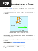 Scratch - S'Orienter, Avancer Et Tourner