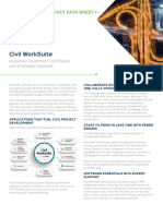 Civil WorkSuite Datasheet