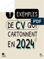 7 Exemples de CV Qui Cartonnent en 2024