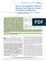 Domain Conditioned Joint Adaptation Network For Intelligent Bearing Fault Diagnosis Across Different Positions and Machines