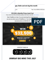 Gmail - ($32,500 in Prizes) Wager, Refer and Win Big This Month