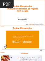 Material Aprendizaje - Principios Codex 2022 y HACCP