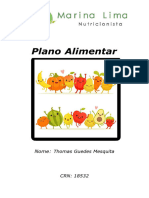 Plano Alimentar (Thomas)