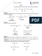 Tutorial Serie1 Organic Chemistry Prof. OUCHBANI