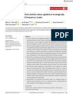 Acoustic Indices Perform Better When Applied at Ecologically Meaningful Time and