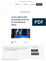 Autmix Blog - Assembly and Use of Mechanical Seals