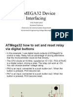 ATMEGA32 Device Interfacing