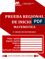 Matemática 4º Grado