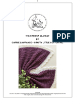 Carissa Blanket Crochet Pattern