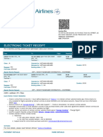 Electronic Ticket EMD Receipt 18MAY For THI HUONG LE