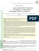 External Fixator-Assisted Ulnar Osteotomy