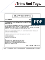 Bill of Exchange 2