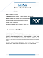 Relatório de Diagnóstico Institucional