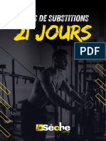 Liste de Substitutions - 21 Jours