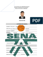 Hoja de Vida Aprendiz Sena