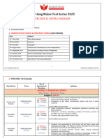 YLM Test Series 2025 Full Package