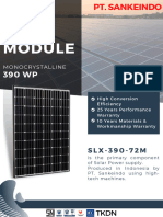 S L X - 3 9 0 - 7 2 M: Monocrystalline