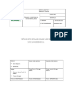 TERMINOS Y CONDICIONES DE GESTION DE RECLAMOS Version 2.2022