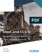 Sandbag 2024 Steel CCSU Report