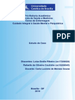 Estudo de Caso - Transtorno Dissociativo