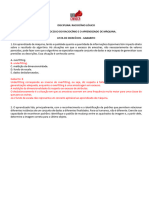 Tema 05 - 04 - 2 - LISTA DE EXERCÍCIOS - GABARITO