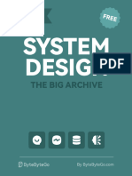 System Design, The Big Archive - Alex Xu, 2023