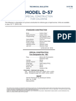 Model D-57: Special Construction For Chlorine