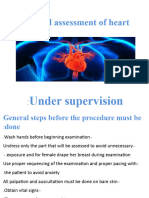 Physical Assessment of Heart