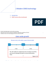 Chapter 2 Modern CMOS Technology - II