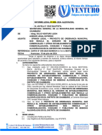 Informe Legal Proyecto de Ordenanza Municipal Que Regula El Horario de Establecimientos Comerciales y Otros Establecimientos Que Regula La Comercialización, Consumo y Publicidad de Bebidas Alcohólicas