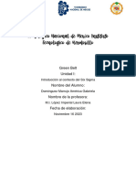 Green Belt Unidad I:: Introducción Al Contexto Del Six Sigma