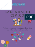 Calendario Cívico Del Servicio