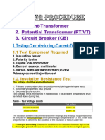 Testing Procedure