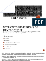 Dimensions of Development