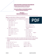 Práctica Dirigida 13 - Criterios de La Primera y Segunda Derivada