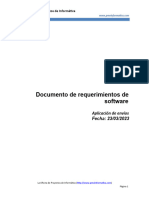 Requerimientos de Software Version 1