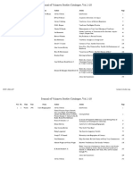 Vol. List JVS, Issn 1062-1237