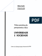 Universidade e Sociedadee