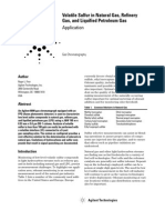 Agilent App Note Volatile Sulfur in NGA-RGA