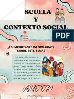 Escuela y Contexto Social - Jahzeel Chávez