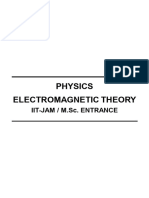 Sample IIT JAM Physics