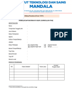 Daftar Riwayat Hidup (Form. 7) - RPL ITSM